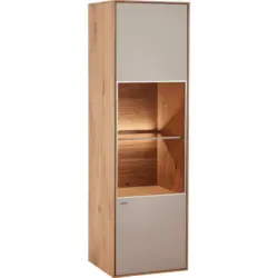 Hängevitrine in Eichefarben, Fango