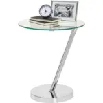 XXXLutz Lauterach - Ihr M&ouml;belhaus bei Bregenz Beistelltisch in Metall, Glas 45/45/52 cm