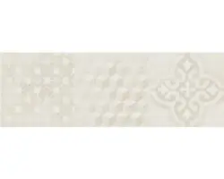 Keramik Dekorfliese Terra 25,0x75,0 cm beige matt