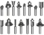Hornbach Holzfräser-Set aus Hartmetall 6-32 mm 15-tlg.