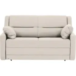 Schlafsofa in Flachgewebe Naturfarben