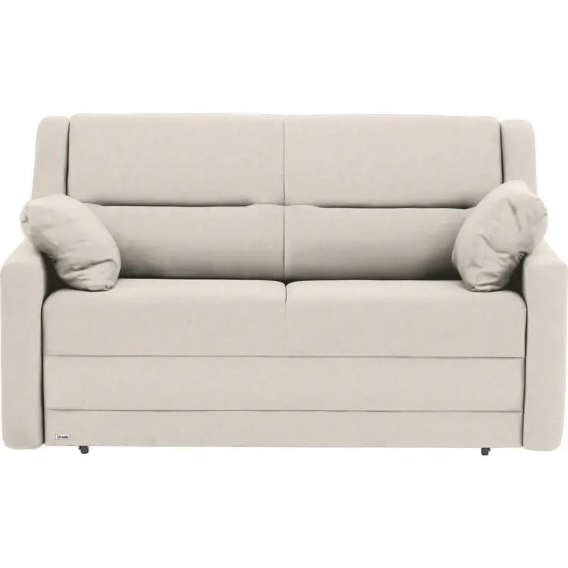 Schlafsofa in Flachgewebe Naturfarben