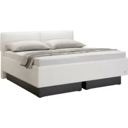 Polsterbett 180/200 cm in Weiß