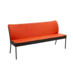 XXXLutz Lauterach - Ihr Möbelhaus bei Bregenz Sitzbank 140/89/65 cm in Anthrazit, Orange