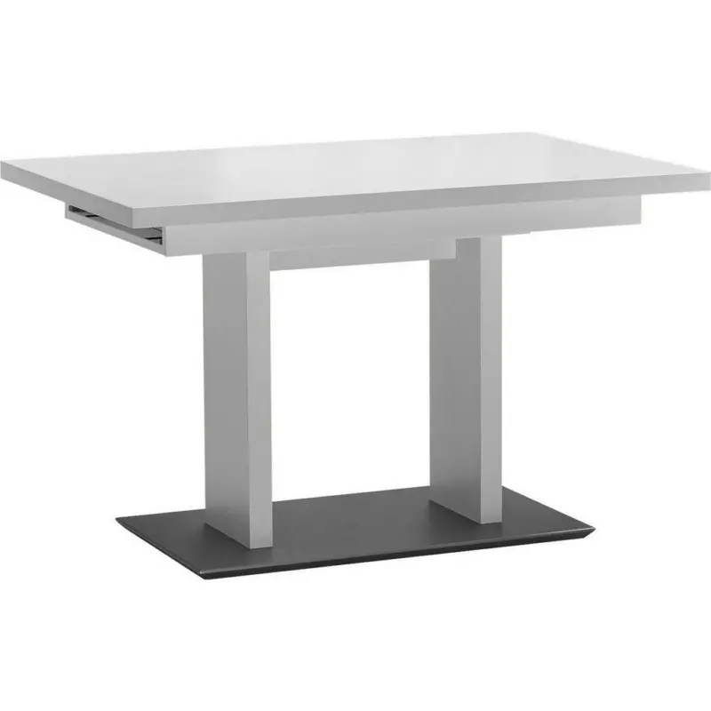 Esstisch in Metall, Holzwerkstoff 120-168/80/75 cm