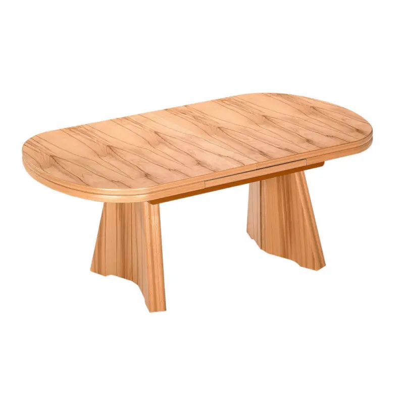 Couchtisch in Holz 125-165,5/71/54-73 cm