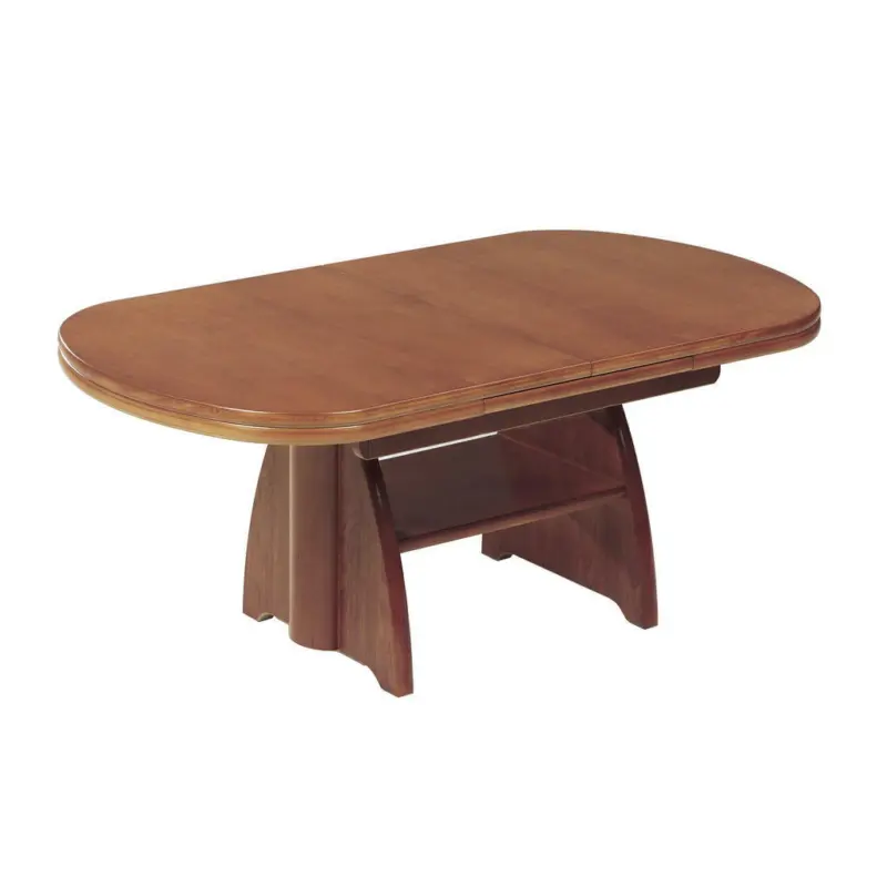 Couchtisch in Metall, Holzwerkstoff 125-165,5/71/56-75 cm