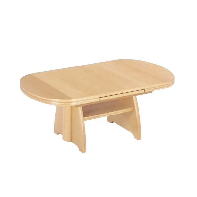 Couchtisch in Metall, Holzwerkstoff 110-131/65/56-75 cm