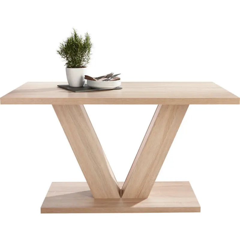 Esstisch in Holzwerkstoff 135/80/75,5 cm