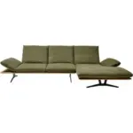 XXXLutz Lauterach - Ihr Möbelhaus bei Bregenz Ecksofa in Flachgewebe Grün, Schwarz