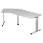 XXXLutz Lauterach - Ihr M&ouml;belhaus bei Bregenz Eckschreibtisch 200/120/65-85 cm in Grau