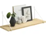 Hornbach Wandregal SHELF & Filo 800x200x19 mm bambus/weiß