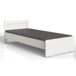 Bett 90/200 cm in Weiß