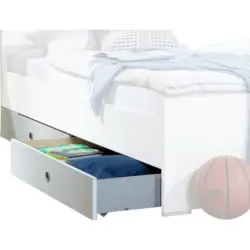 Bettschubkasten Weiß