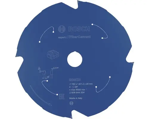 Kreissägeblatt Expert for Fiber Cement 160x1,8/1,2x20 mm Z4