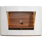 XXXLutz Lauterach - Ihr M&ouml;belhaus bei Bregenz Wohnwand 300/205/52 cm in Nussbaumfarben, Sandfarben