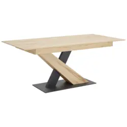 Esstisch in Holz, Metall 190/95/76 cm