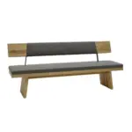 XXXLutz Lauterach - Ihr Möbelhaus bei Bregenz Sitzbank 207/90/57 cm in Grau, Eichefarben