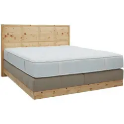 Boxspringbett 180/200 cm in Beige