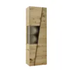 XXXLutz Lauterach - Ihr Möbelhaus bei Bregenz Vitrine in furniert Wildeiche Grau, Eichefarben