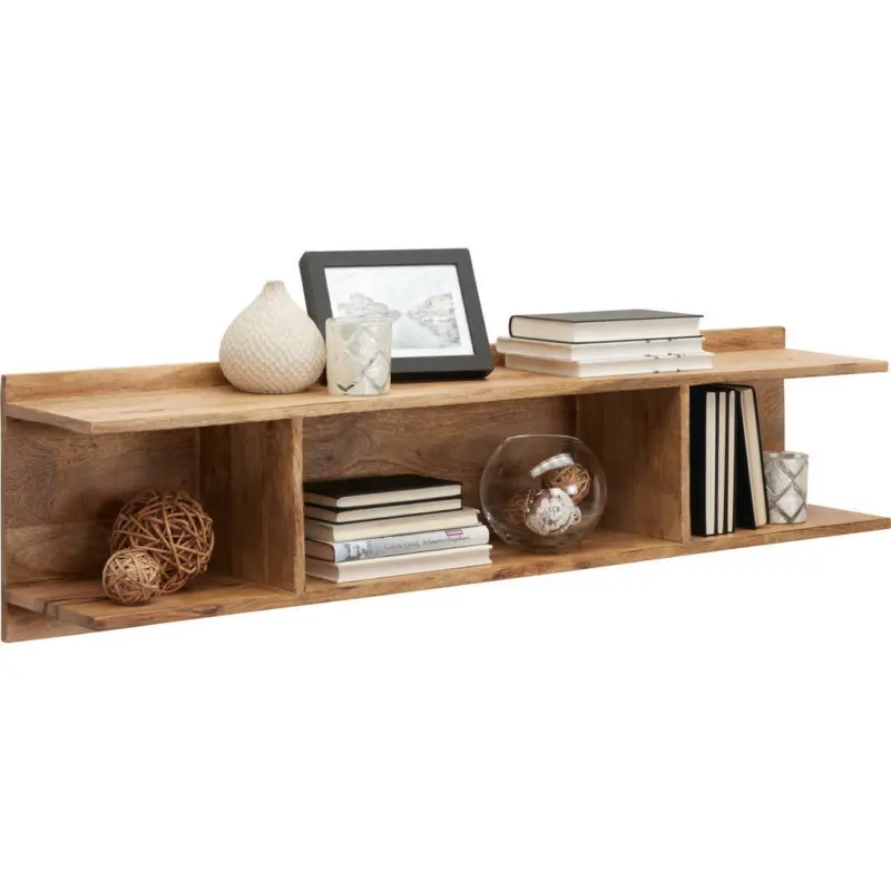 Wandboard in 118/21/30 cm Braun