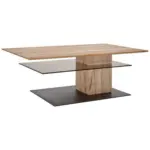 XXXLutz Lauterach - Ihr Möbelhaus bei Bregenz Couchtisch in Holz, Glas 125/75/44 cm