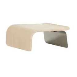 Sofatablett in Holz Naturfarben