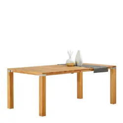 Esstisch in Holz 190-290/100/75 cm