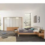 XXXLutz Lauterach - Ihr Möbelhaus bei Bregenz Schlafzimmer 180/200 cm in Eichefarben, Champagner