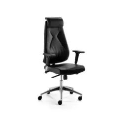 Drehstuhl in Schwarz