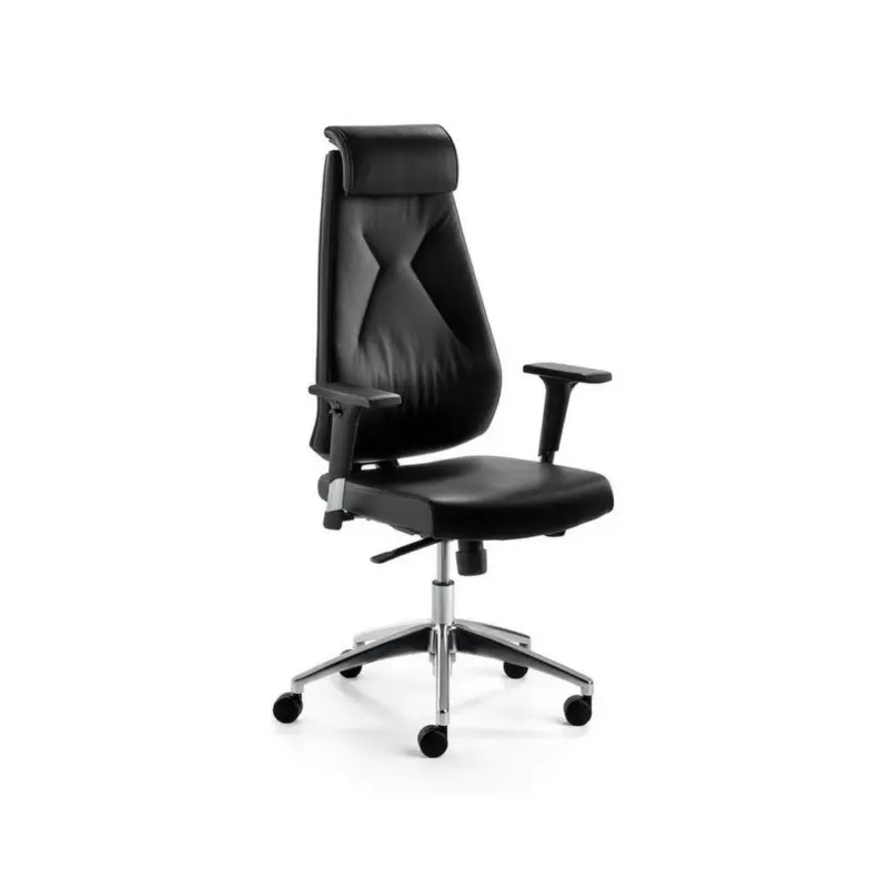 Drehstuhl in Schwarz