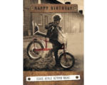 Hornbach Postkarte Happy Birthday! Echte Kerle altern nicht 10,5x14,8 cm