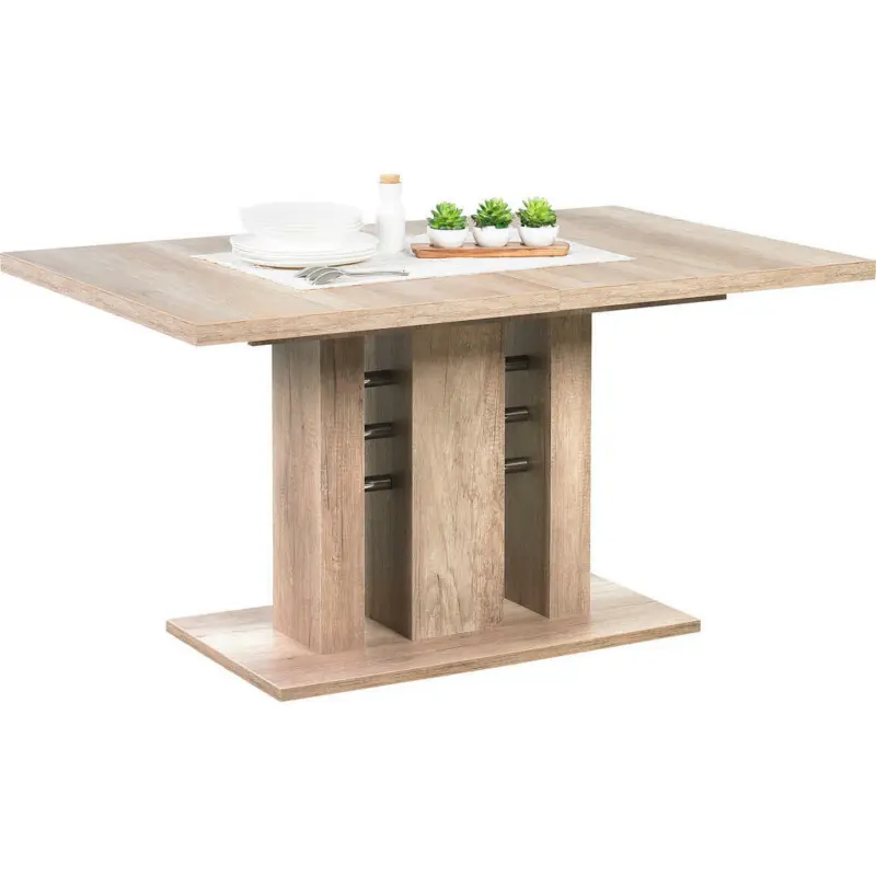 Esstisch in Holzwerkstoff 140-180/90/75,5 cm