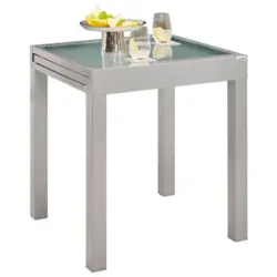 Gartentisch 70-140/70/75 cm