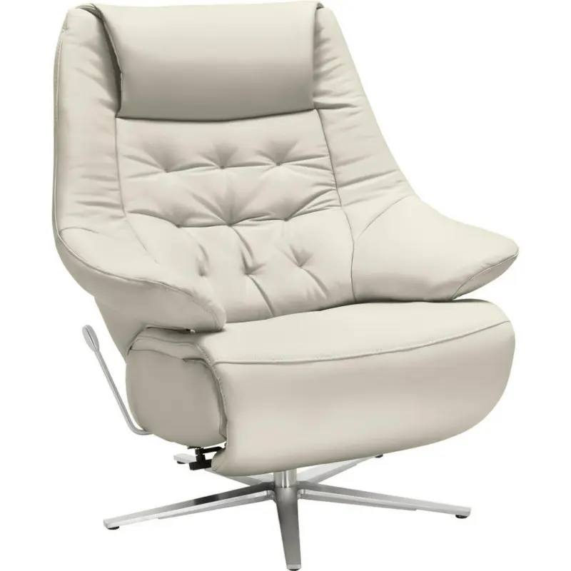 Relaxsessel in Leder Naturfarben