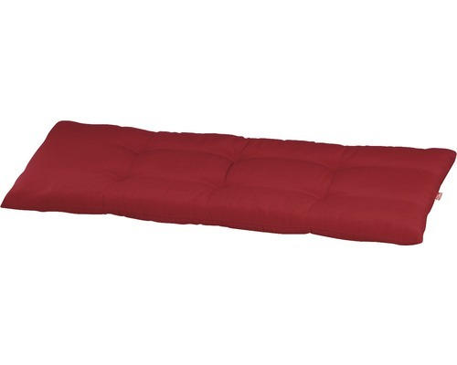 Auflage für Midilehner Siena Garden Tessin 110 x 42 cm rot