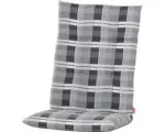 Hornbach Auflage für Midilehner Siena Garden Regor 110 x 48 cm karo grau