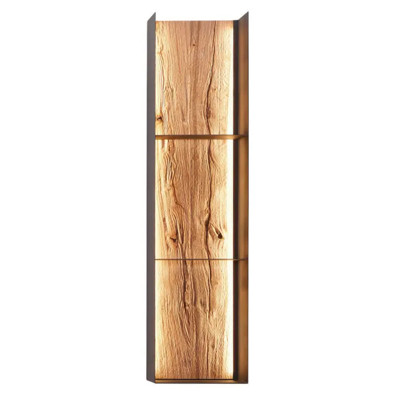 Hängeelement in Anthrazit, Buchefarben