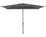 Hornbach Mittelstockschirm Sonnenschirm Siena Garden Isa 300x200 cm anthrazit