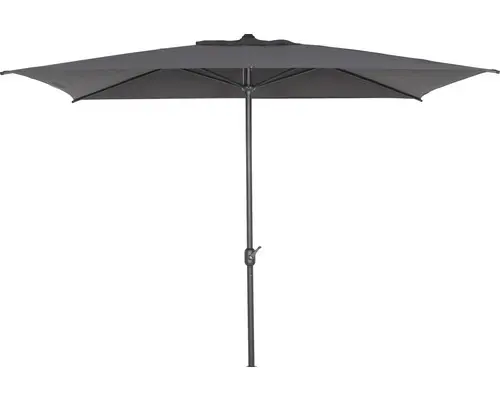 Mittelstockschirm Sonnenschirm Siena Garden Isa 300x200 cm anthrazit