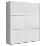 XXXLutz Vöcklabruck - Ihr Möbelhaus in Vöcklabruck Schwebetürenschrank in Weiß, Weiß Hochglanz