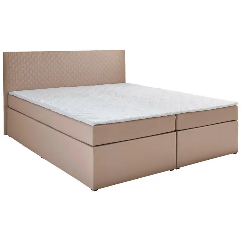 Boxbett 160/200 cm in Sandfarben
