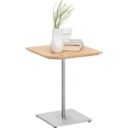 Beistelltisch in Holz, Metall 40/40/50 cm