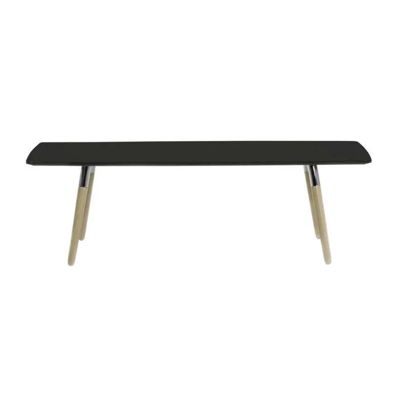 Couchtisch in Metall, Holzwerkstoff 137/60/47 cm