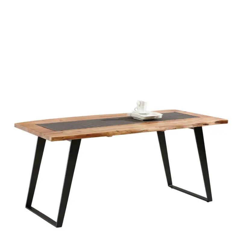 Esstisch in Holz, Metall 175/90/76 cm