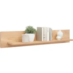 Wandboard in 141/24/22 cm Eichefarben