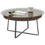 XXXLutz Lauterach - Ihr Möbelhaus bei Bregenz Couchtisch in Holz, Metall, Glas 80/80/40 cm