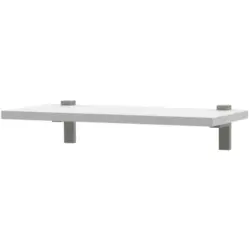 Wandboard in 60/2,2/25,5 cm Weiß
