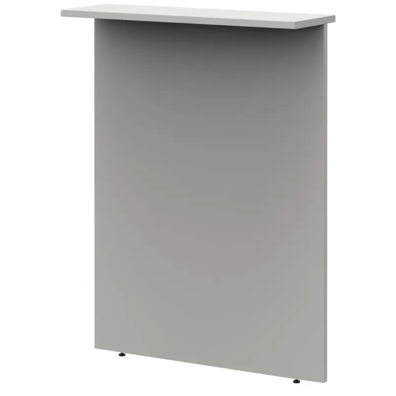 Sichtblende in Hellgrau