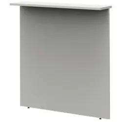 Sichtblende in Hellgrau